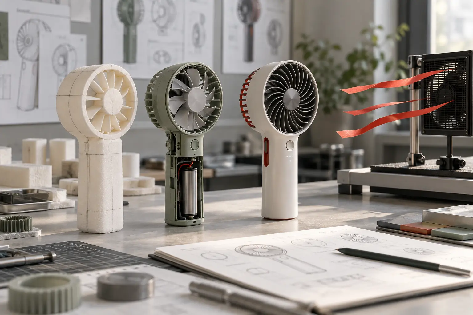 Portable Fan Innovation Concept Study